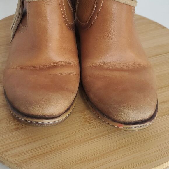 Pikolinos Zaragoza Women's Leather Ankle Booties Tassels Size 37 - Picture 4 of 16